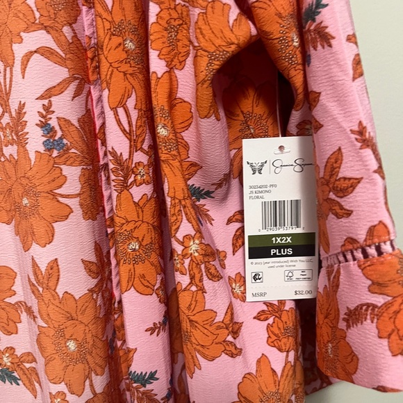 Jessica Simpson Floral Kimono - Picture 2 of 5
